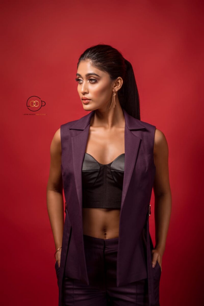 Purple Blazer Jacket with Cargo Style Trouser – Co-ord Set - Image 3