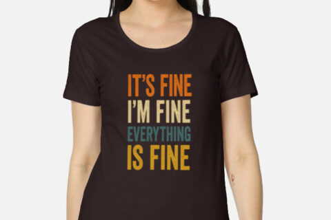 Bold Attitude Classic Fit T-Shirt for Women | Graphic Statement Tee