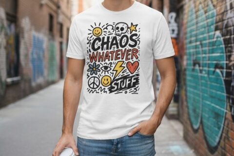 Men's Graphic T-Shirt | Funny Casual Tee | Streetwear