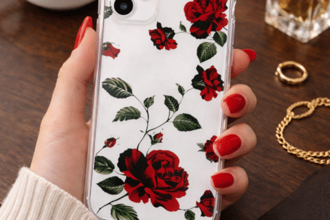 Red Rose Premium iPhone Case